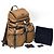 Prada Re-Nylon x Leather Rucksack Braun - Ansicht 7