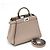 Borsa Fendi Peekaboo Small Selleria Grigio - vista 8
