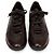 Sneaker Gucci in pelle di coccodrillo marrone - vista 4