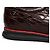 Sneaker Gucci in pelle di coccodrillo marrone - vista 6
