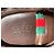 Sneaker Gucci in pelle di coccodrillo marrone - vista 7