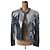 Paco Rabanne Silver Sequin Cropped Jacket Silvery