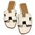 Hermès Oran 39,5 Bianco