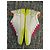 Sneakers Chanel in pelle bianca e suole giallo neon Rosa Bianco - vista 6