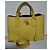 Borsa a mano Marc Jacobs in camoscio giallo - vista 2
