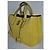 Borsa a mano Marc Jacobs in camoscio giallo - vista 5