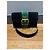 Borsa a tracolla Prada Cahier in velluto con catena Nero Verde - vista 11