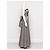 Vera Wang trägerloses Abendkleid in Silber Grau - Ansicht 3