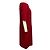 Autre Marque Lafayette 148 New York Ruby Red Viscose Stretch Midi Kleid Rot - Ansicht 2