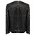 Maje Doucette Blazer Jacke Schwarz / Silber mit Pailletten - Ansicht 3