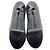 Sapatos de salto plataforma Tribtoo em couro gofrado preto Saint Laurent - vista 6