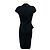 Abito bodycon aderente in maglia elasticizzata Givenchy nero con dettaglio zip - vista 3