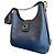 Borsa a tracolla Hermès Evelyne in pelle Midnight Blue - vista 3
