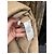 Céline Mono ajustado Celine de seda metalizada dorada NWOT EU 40/L de segunda mano - vista 5