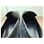 Louis Vuitton Black Velvet Loafer Black Monogram Velour Schwarz 7.5 (41,5) Nero - vista 8
