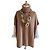 Weekend Max Mara Poncho de Cachemira Castaño Beige