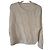 Autre Marque Cashmere-Pullover in Creme mit Zopfmuster Roh