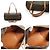 Louis Vuitton Vintage Papillon 30 Monogram Canvas Tasche mit Beutel Braun - Ansicht 6