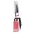 Diesel Borsa a tracolla 1DR argentata Argento - vista 5