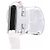 Diesel Borsa a tracolla 1DR argentata Argento - vista 7