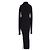 Ann Demeulemeester Maxikleid aus Wolle Schwarz - Ansicht 6