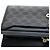 Céline CELINE Macadam Canvas Kiss Lock Long Wallet PVC Leather Black - vista 19