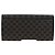 Céline CELINE Macadam Canvas Kiss Lock Long Wallet PVC Leather Black - vista 2