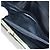 Céline CELINE Macadam Canvas Kiss Lock Long Wallet PVC Leather Black - vista 26