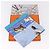 Hermès HERMES Carre 90 Scarf  PANI LA SHAR PAWNEE  Silk Blue - vista 24