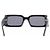 Dolce & Gabbana Gafas de sol rectangulares negras Kim Negro - vista 3