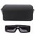 Dolce & Gabbana Gafas de sol rectangulares negras Kim Negro - vista 7