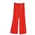 Pantalones de algodón rojos Manoush Roja