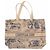 Christian Dior Borsa tote blu Dioriviera Beige