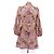Zimmermann Vestido Botanica Chevron Rosa - vista 2
