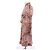 Zimmermann Vestido Botanica Chevron Rosa - vista 4