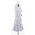 Zimmermann Abito a pois blu e bianco - vista 3