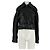 Autre Marque H&M STUDIO Lederjacke Schwarz