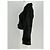 Autre Marque H&M STUDIO Lederjacke Schwarz - Ansicht 3
