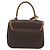 Céline CELINE Macadam Hand Bag PVC Leather 2way Brown Gold Tone - vista 2