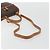 Céline CELINE Macadam Hand Bag PVC Leather 2way Brown Gold Tone - vista 9