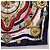 Hermès HERMES Carre 90 Scarf Parmi Les Fleursje Compte Silk Navy - vista 10