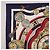 Hermès HERMES Carre 90 Scarf Parmi Les Fleursje Compte Silk Navy - vista 2