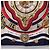 Hermès HERMES Carre 90 Scarf Parmi Les Fleursje Compte Silk Navy - vista 9