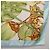 Hermès HERMES Carre 90 Scarf Jardin Creole Silk Light Blue - vista 10