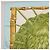 Hermès HERMES Carre 90 Scarf Jardin Creole Silk Light Blue - vista 2
