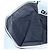 LOEWE Backpack Leather Gray Silver - vista 26