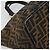 FENDI Zucca Canvas Hand Bag Black Brown - vista 15