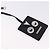 FENDI Clutch Bag Leather Black Silver 7M0225 - vista 8