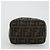 FENDI Zucca Canvas Pouch Black Brown - vista 7