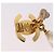 CHANEL Ohrringe Metall Goldfarben CC - Ansicht 6
